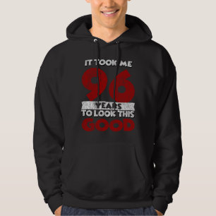 96 Jahre alt hat mich zum 96. Geburtstag gut ausse Hoodie