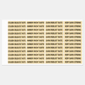 96 Tamper-Proof USDA konforme Ahornsirup-Grade Etiketten (Blatt)