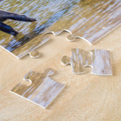 9715-Wilde Mustangs in Fluss Puzzle (Seite)