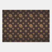 974 Deluxe Geschenkpapier Set (Vorderseite 3)