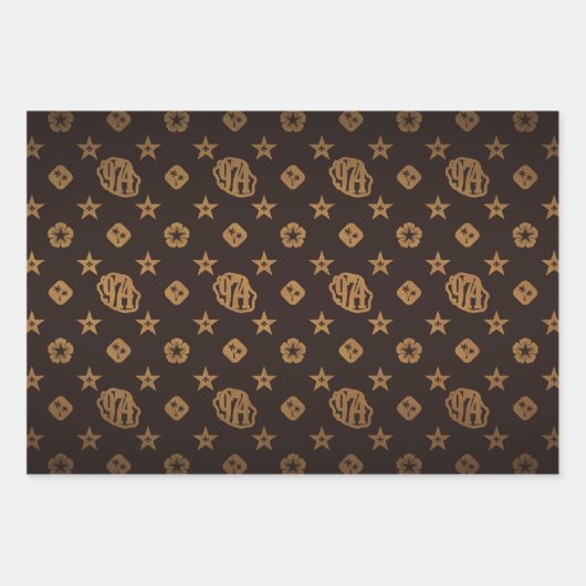 974 Deluxe Geschenkpapier Set (Vorderseite 3)