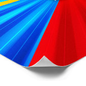 974 Insel der Europäischen Union Unterschrift Mave Poster (Ecke)