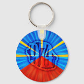 974 Insel der Europäischen Union Unterschrift Mave Schlüsselanhänger (Vorderseite)