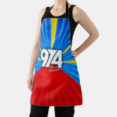 974 Insel der Europäischen Union Unterschrift Mave Schürze (InSitu)