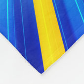 974 Insel (Réunion) - Flagge Fleecedecke (Ecke)