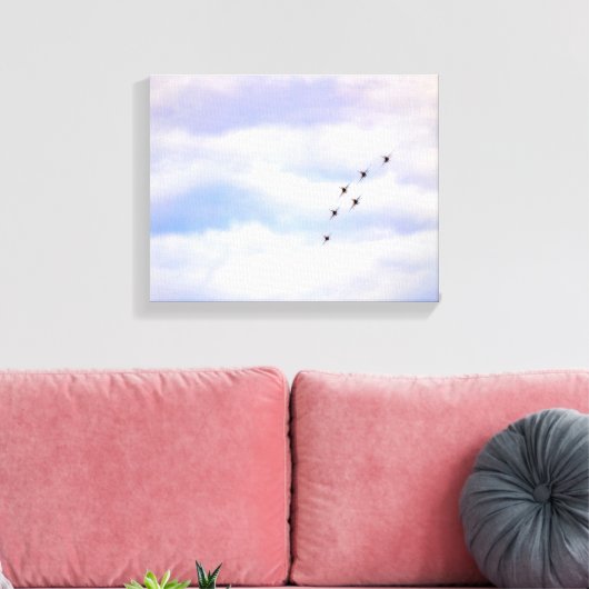 9773-Kampfjets Leinwanddruck (Insitu (Wohnzimmer))