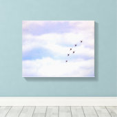 9773-Kampfjets Leinwanddruck (Insitu (Holzboden))