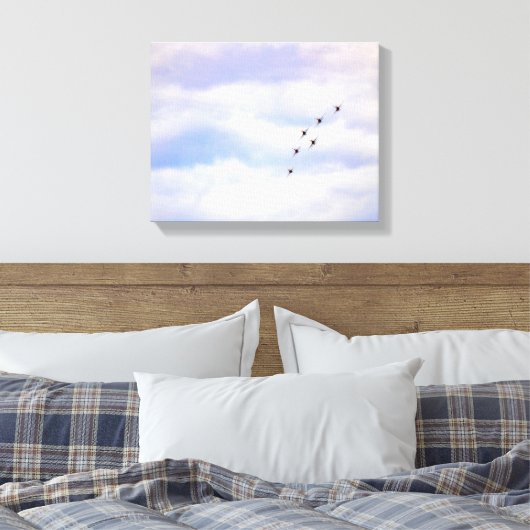 9773-Kampfjets Leinwanddruck (Insitu (Schlafzimmer))