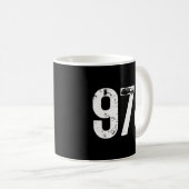 978 Area Code Lowell MA Mobile Telefone Area Code Kaffeetasse (VorderseiteRechts)