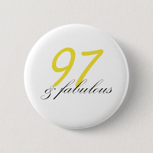 97 & Fabulous Button (Vorderseite)