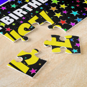97. Geburtstag — Spaß, farbenfrohe Sternenweltenmu Puzzle (Seite)