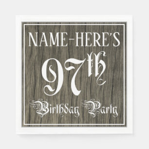 97. Geburtstagsparty - Extravagantes Drehbuch, Imi Serviette