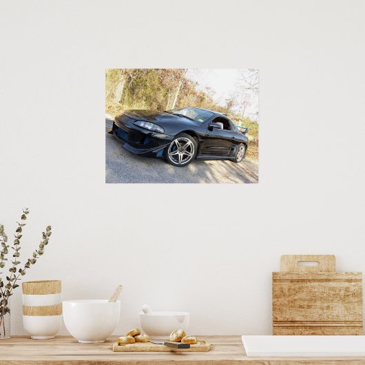 97 Mitsubishi Eclipse Poster (Küche)