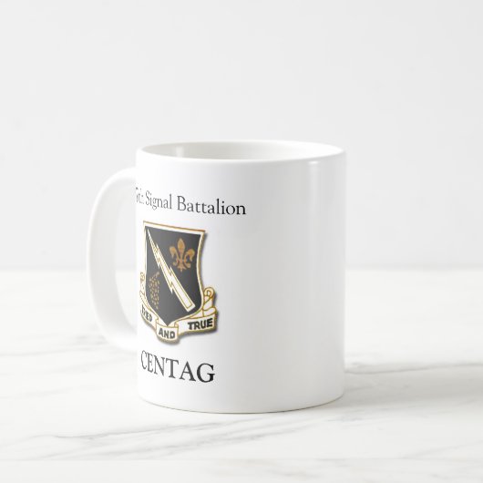 97. SignalBn. Veteran Kaffeetasse (Vorderseite Links)