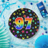 97. Veranstaltung: Bold, Fun, Colorful Rainbow 97 Pappteller (Party)