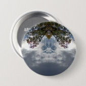 97Z Unique Colorful Abstract Nature Button (Vorne & Hinten)
