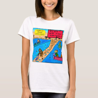 980 Moses Fischen-Wettbewerb-Cartoon T-Shirt