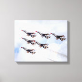 9871-Kampfjets Leinwanddruck (Vorderseite)