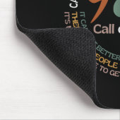 988 Anruf oder Text Anruf oder Text für psychische Mousepad (Ecke)