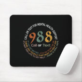 988 Anruf oder Text Anruf oder Text für psychische Mousepad (Mit Mouse)
