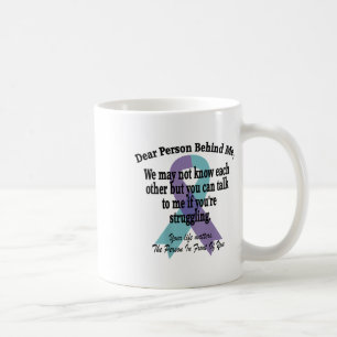 988 Bewusstseinsbildung bei Suiziden Kaffeetasse