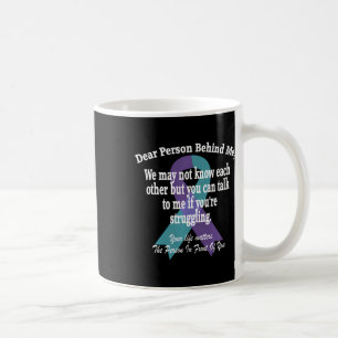 988 Bewusstseinsbildung bei Suiziden Kaffeetasse