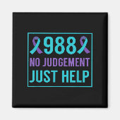 988 Day - 8. September - Suizidprävention Awarene Magnet (Vorne)