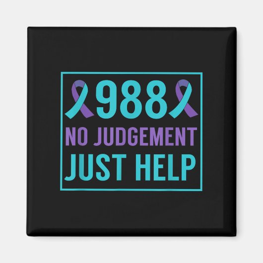 988 Day - 8. September - Suizidprävention Awarene Magnet (Vorne)