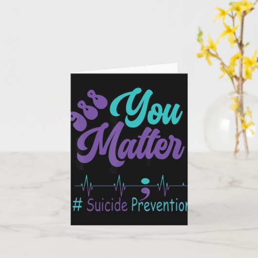 988 Linelife You National Suicide Preventio Karte (Gelbe Blume)