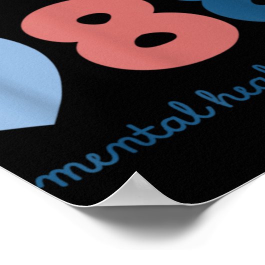 988 Mental Health S Suicide Prevention Awareness Poster (Ecke)