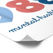 988 Mental Health S Suicide Prevention Awareness  Poster (Ecke)