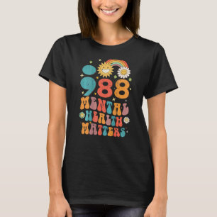 988 Psychische Gesundheit Zählt Selbstmordpräventi T-Shirt