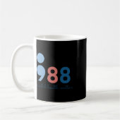 988 psychische Gesundheitsprobleme Kaffeetasse (Links)