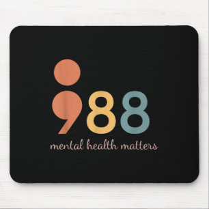 988 Selbstmord- und Krisenhotline Die Welt braucht Mousepad