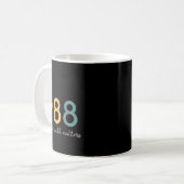 988 Semicolon Mental Health S Suizidprävention Kaffeetasse (Vorderseite Links)