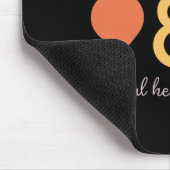 988 Semikolon Probleme mit der psychischen Gesundh Mousepad (Ecke)