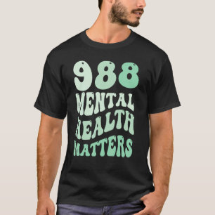988 Semikolon Psychische Gesundheit ist wichtig Se T-Shirt