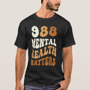 988 Semikolon Psychische Gesundheit ist wichtig Se T-Shirt