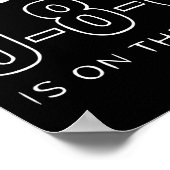 988 Shirt - Suicide Prevention Crisis Lifeline 988 Poster (Ecke)