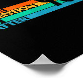 988 Shirt Suicide Prevention Lifeline 988 Awarenes Poster (Ecke)