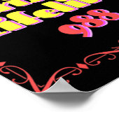 988 Suicide Crisis Lifeline 988 Poster (Ecke)