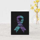 988 Suicide Prevention Awareness Dear Person Behin Karte (Gelbe Blume)