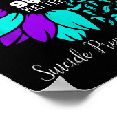 988 Suicide Prevention Awareness Semi-colon You  Poster (Ecke)