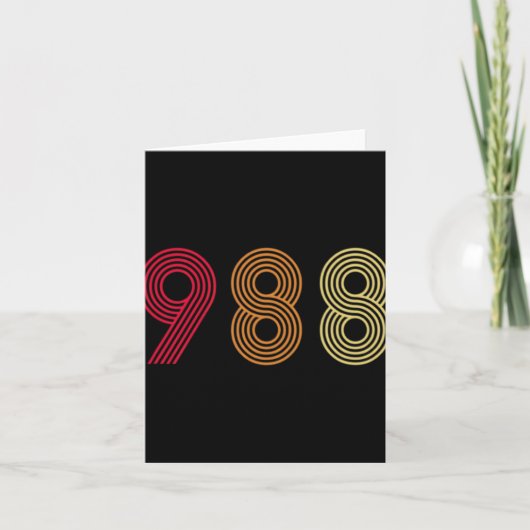 988 Suicide Prevention Hotline Health Mental Aware Karte (Vorderseite)