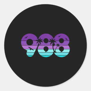 988 Suizidprävention Bewusstsein für psychische Ge Runder Aufkleber