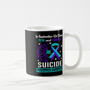 988 Suizidprävention Bewusstsein Semi-colon Mental Kaffeetasse