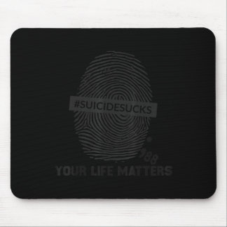 988 Suizidprävention Ihr Leben zählt Suizid s Mousepad