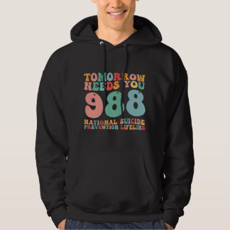 988 Suizidprävention Nationale Suizidprävention Hoodie