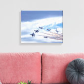 9895-Kampfjets Leinwanddruck (Insitu (Wohnzimmer))