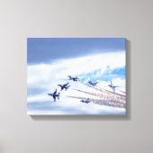 9895-Kampfjets Leinwanddruck (Vorderseite)